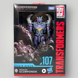 Transformers Hasbro Rise of The Beast Studio Series 107 Deluxe Class Scorponok!